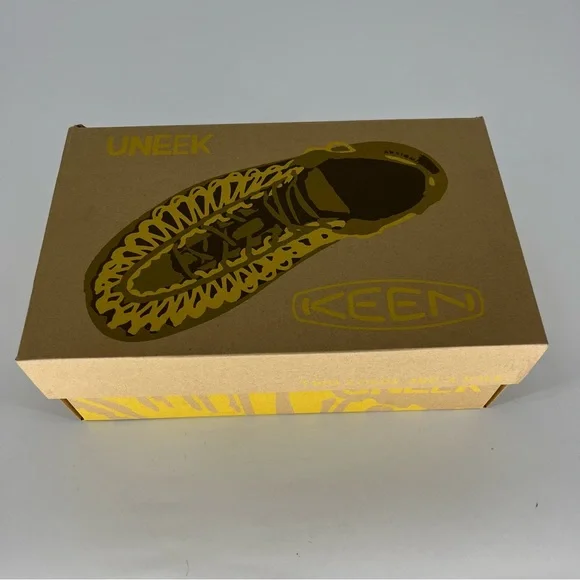 KEEN NEW UNEEK SNK SNEAKERS BROWN SUGAR BLACK WOMEN’S 8.5 MEN’S 7 HIKING OUTDOOR - Picture 10 of 13